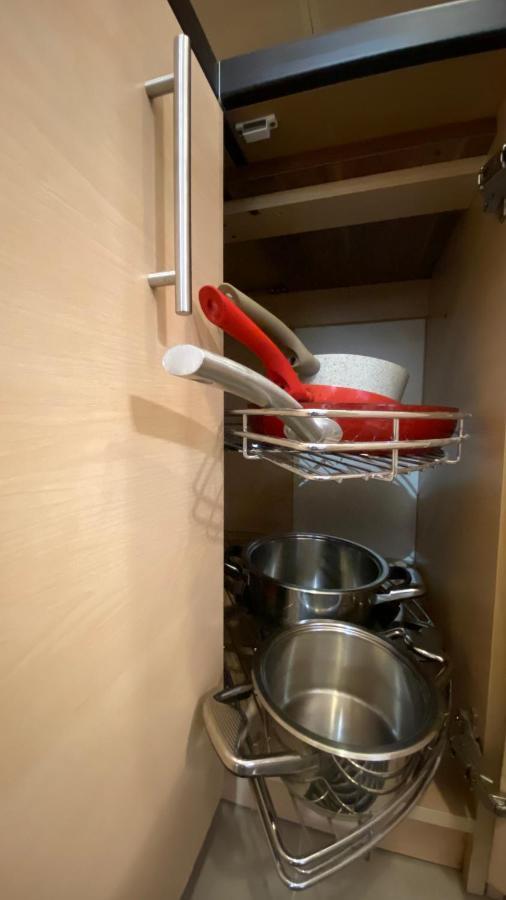 Lublinbnb - Exclusive Family Apartment ------ In The Heart Of Lublin -------------------------------- Bedroom & Living Room & Kitchen ภายนอก รูปภาพ